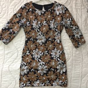 Black & Gold sequined dress